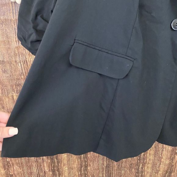 torrid | Black Three Quarter Sleeve Blazer 2X - Picture 2 of 7